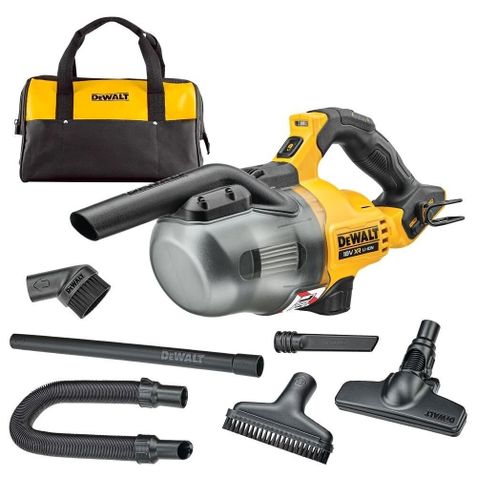 Trådlös dammsugare DeWalt DCV501LN-XJ; 18 V (utan batteri och laddare)