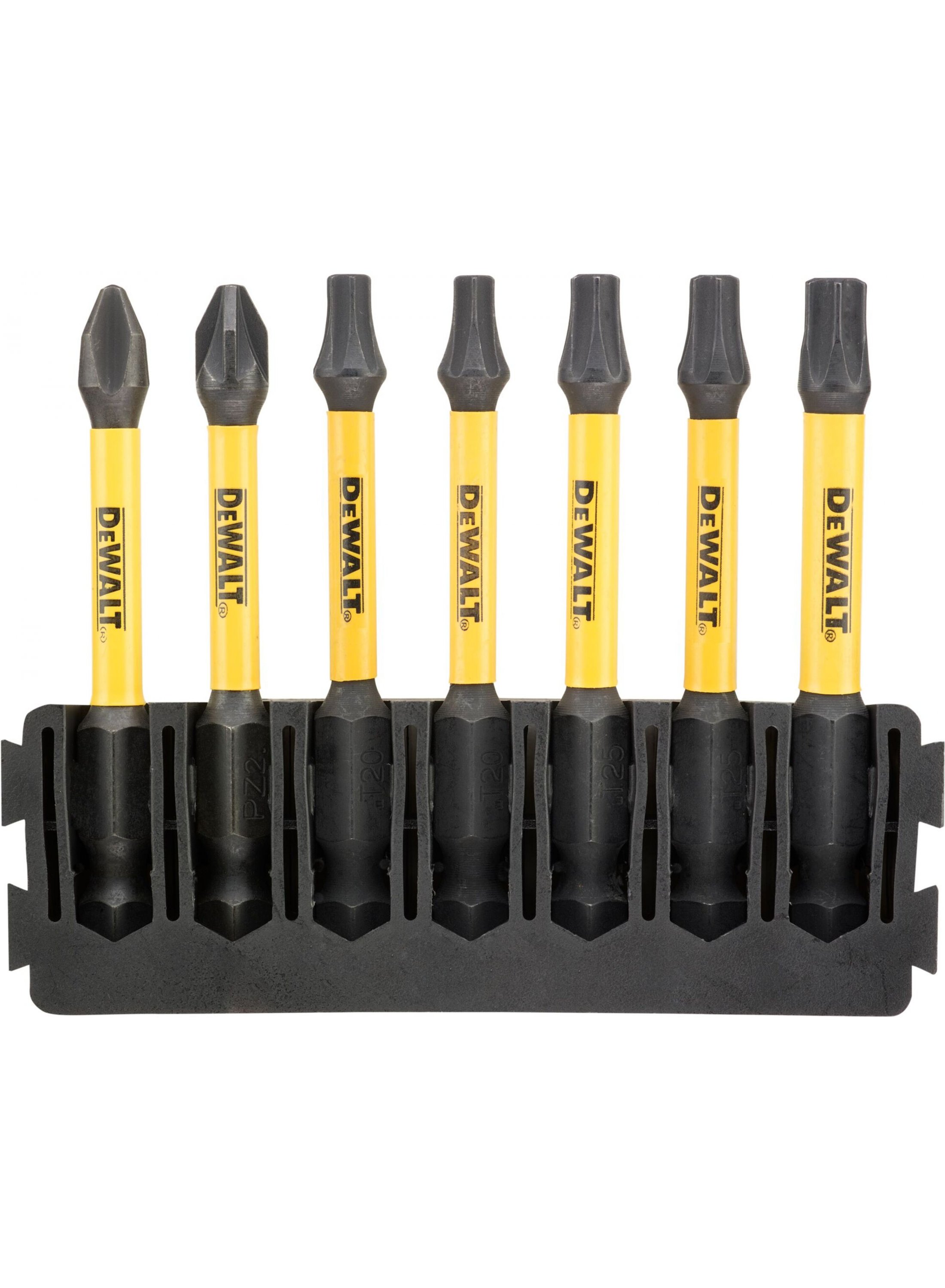 Skruvbitsats DeWalt DT70820-QZ; 7 st.