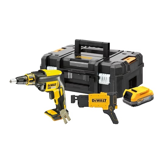 Skruvdragare DeWalt DCF620E1K-XJ; 18 V; 1x1,7 Ah batt.