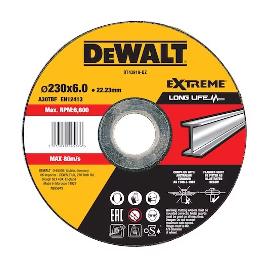 Kapskiva DeWalt DT43919-QZ; 230x22,23 mm