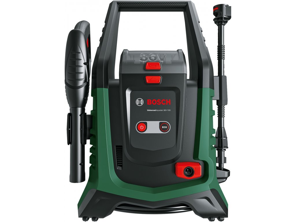 Högtryckstvätt Bosch UniversalAquatak 36V-100; 36 V (utan batteri och laddare) + tillbehör