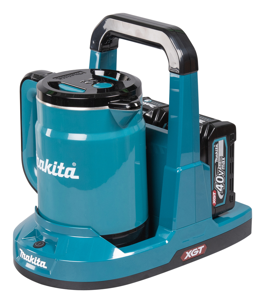 Trådlös vattenkokare Makita KT001GZ; 40 V (utan batteri och laddare)