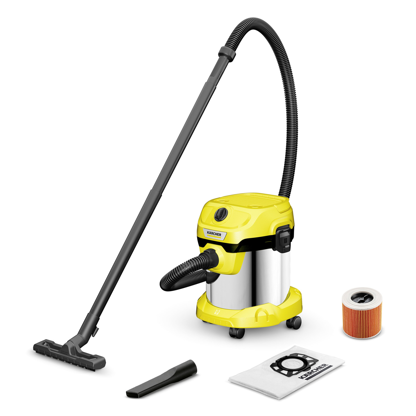 Våt-/ torrdammsugare Karcher WD 2 PLUS S V-15/4/18/C (YSY)