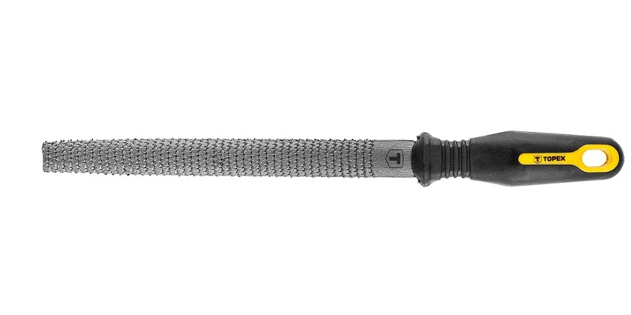 Halvrund fil Topex 06A832; 200 mm