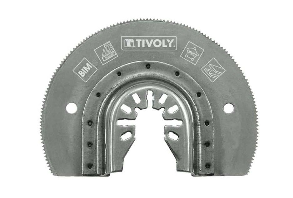 Halvrund segmentsågklinga Tivoly XT512120001; 87 mm