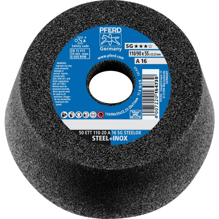 Sliphuvud PFERD 164730; 110x55x22,23 mm