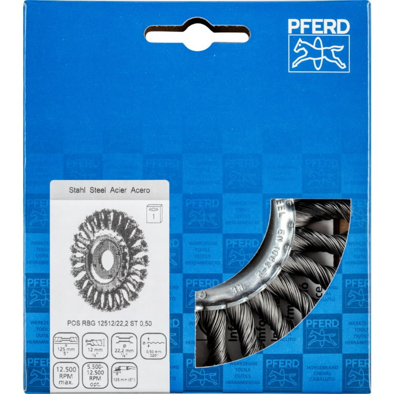 Stålborste PFERD 530597; 125 mm