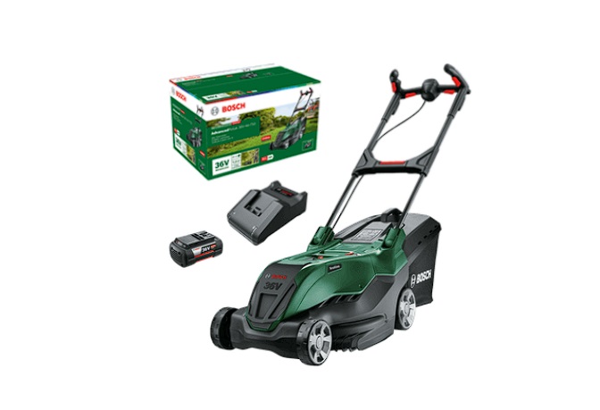 Batteridriven gräsklippare Bosch AdvancedRotak 36V-44-750; 36 V; 1x6,0 Ah batt.