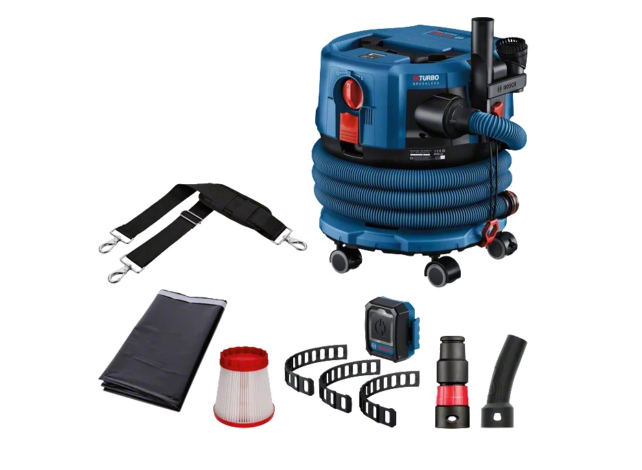Dammsugare Bosch GAS 18V-12 MC Professional; 18 V (utan batteri och laddare)