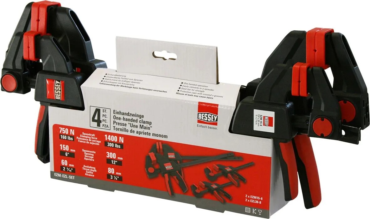 Tving Bessey EZM-EZL-SET; 4 st.