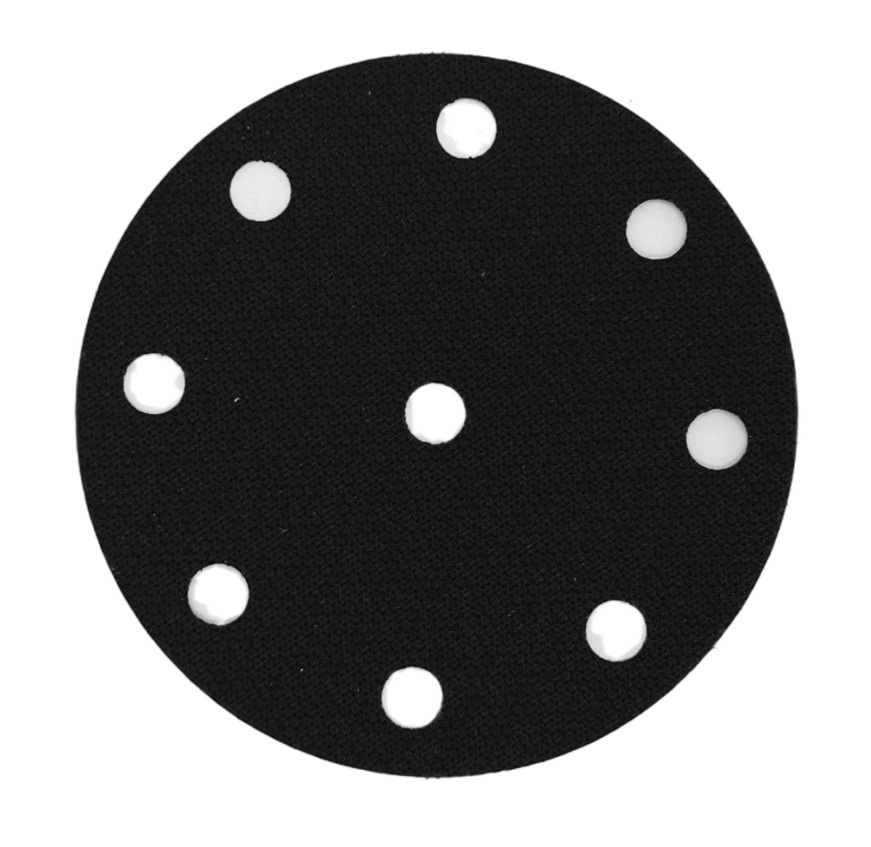 Klistermärke för slipning, polering Padeliai 0002; 150 mm; med 9 hål
