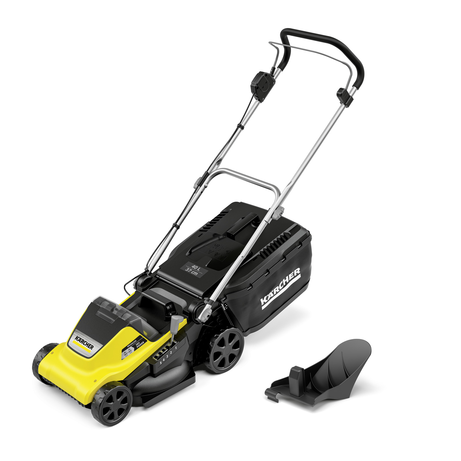 Batteridriven gräsklippare Karcher LMO 4-18 Dual; 2x18 V (utan batteri och laddare)