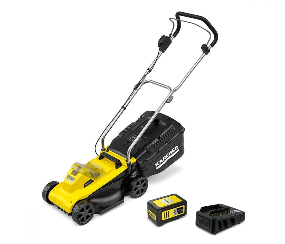 Batteridriven gräsklippare Karcher LMO 2-18 Battery Set; 18 V; 1x5,0 Ah batt.