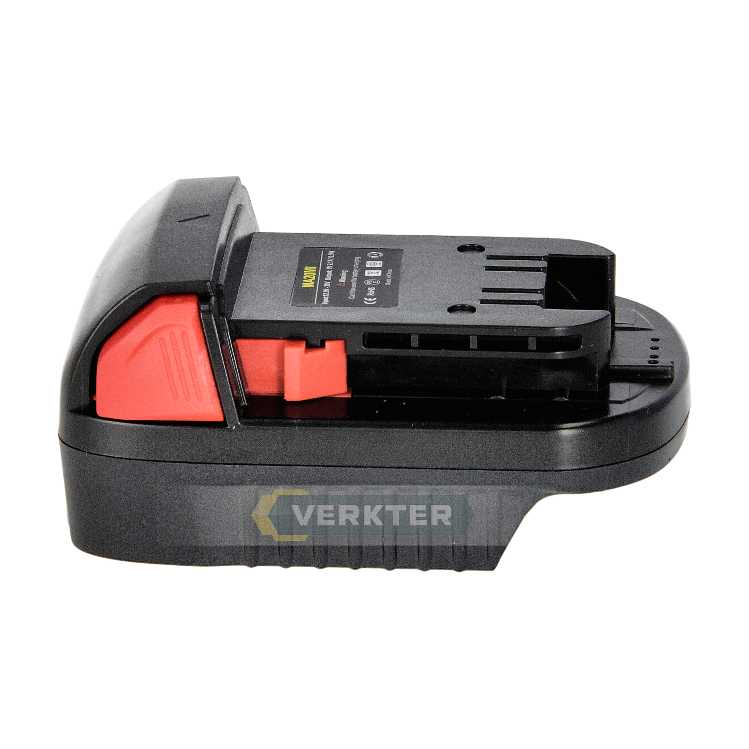 Batteriadapter Ahlio; Makita till Milwaukee; endast för 18 V