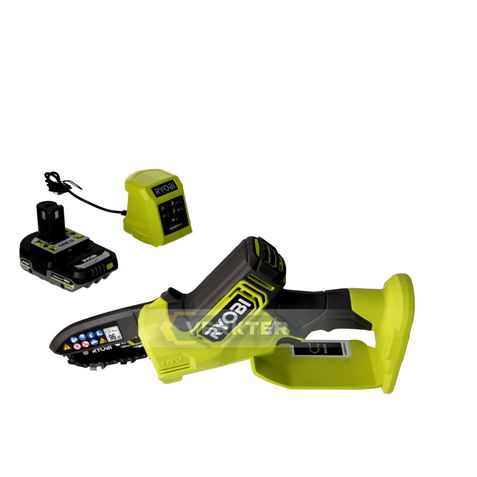 Motorsåg för beskärning av grenar Ryobi RY18PSX10A-120; 18 V; 10 cm; 1x2,0 Ah batt.