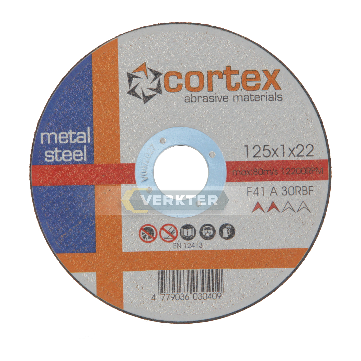 Kapskiva Cortex 31506; 125x1,0 mm; 10 st.
