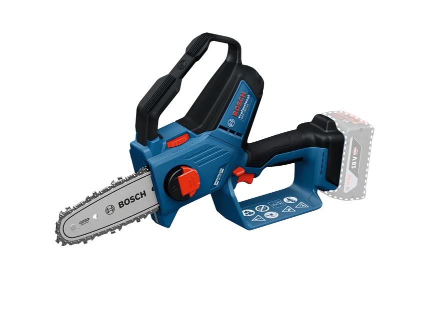 Motorsåg för beskärning av grenar Bosch GKE 18V-15 Professional; 18 V; 15 cm svärd (utan batteri och laddare)