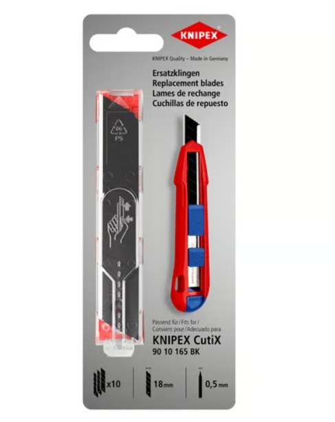 Reservblad Knipex 9010165E02; 10 st.