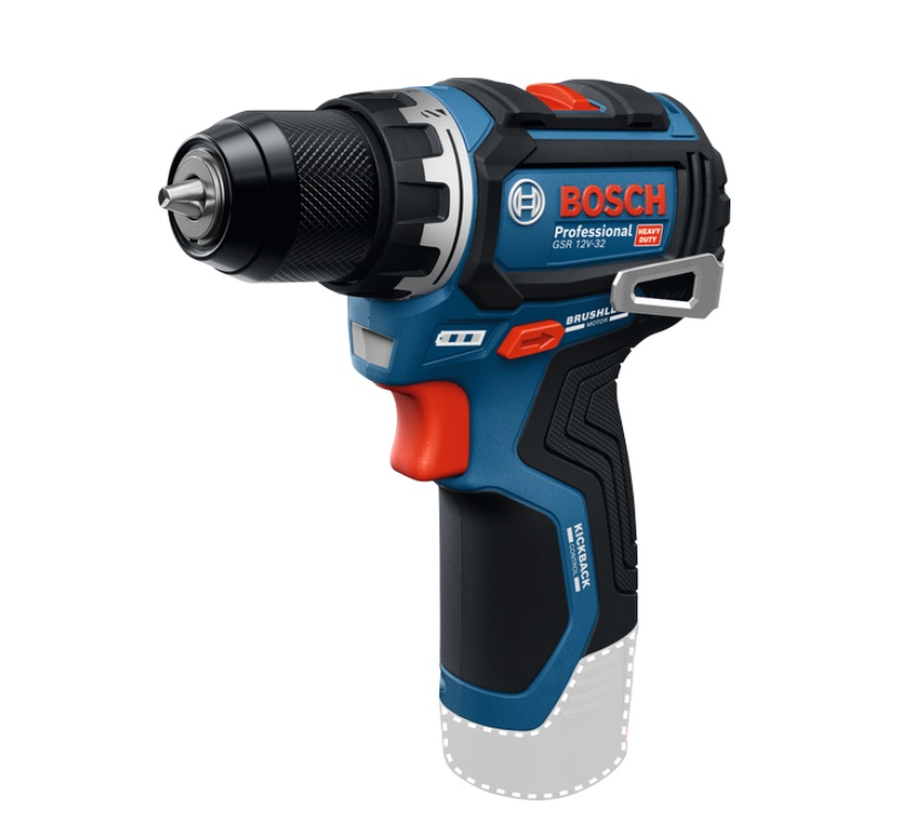 Skruvdragare/borr Bosch GSR 12V-32 Professional; 12 V (utan batteri och laddare)