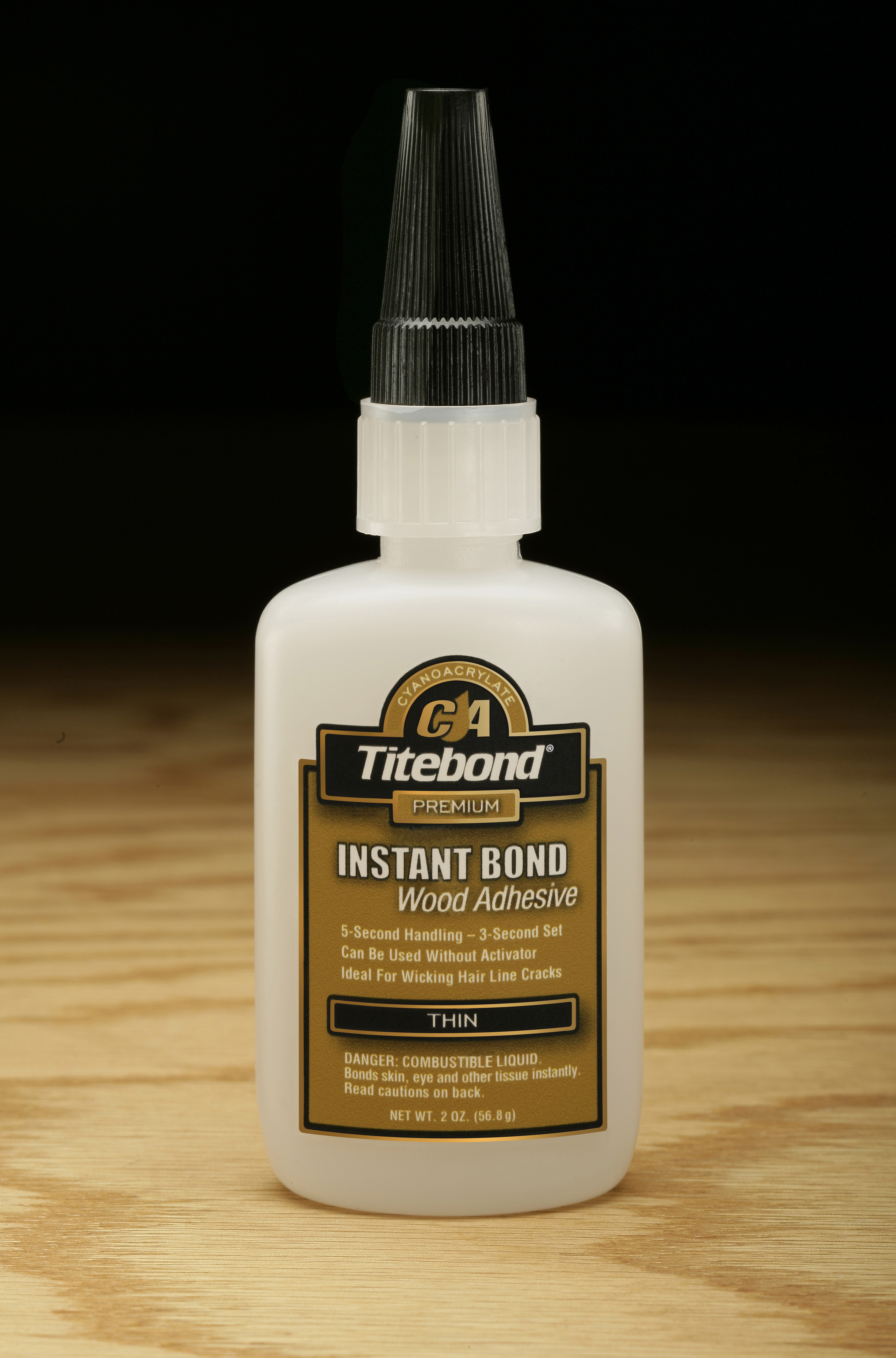 Universell instant lim Titebond Instant Bond Thin; 113,4 g.
