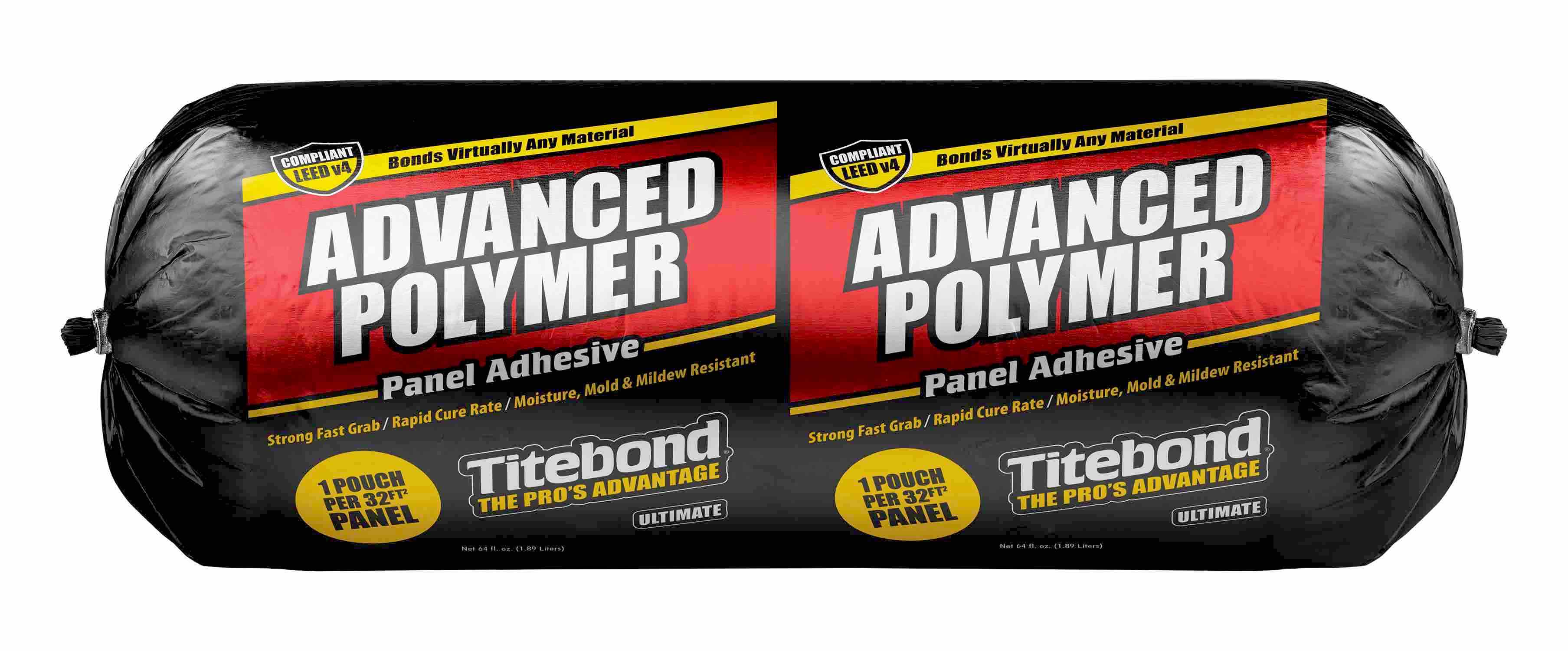 Universell lim Titebond Ultimate Advanced Polymer Panel Adhesive; 2,7 kg.