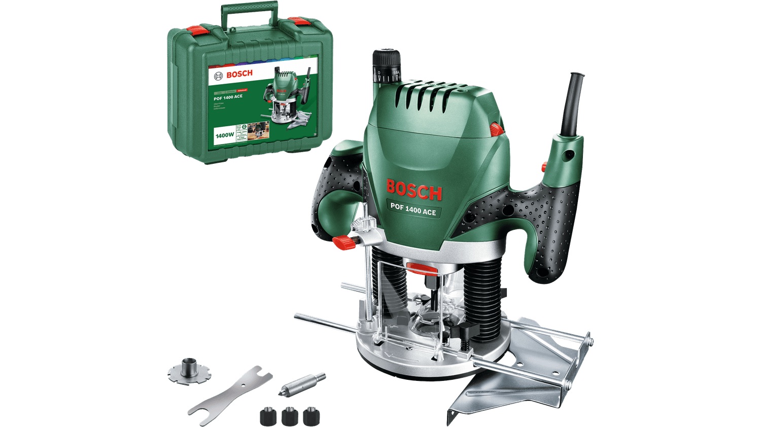 Handöverfräs Bosch POF 1400 ACE; 1400 W