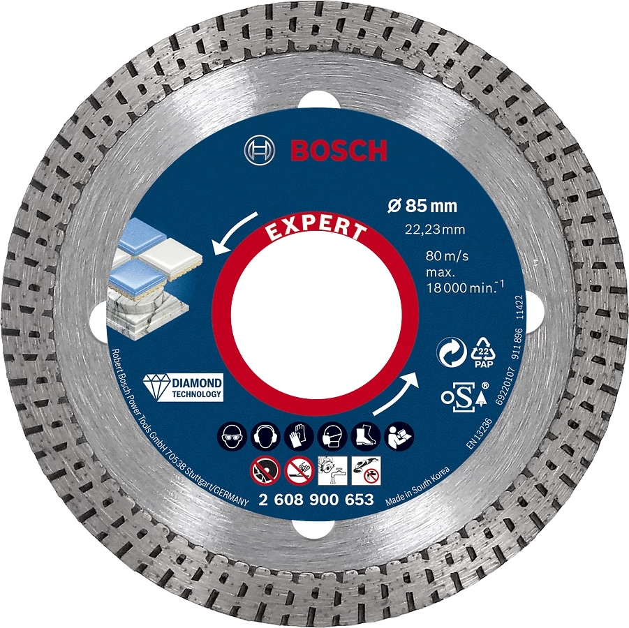 Diamantkapskiva Bosch 2608900653; 85 mm