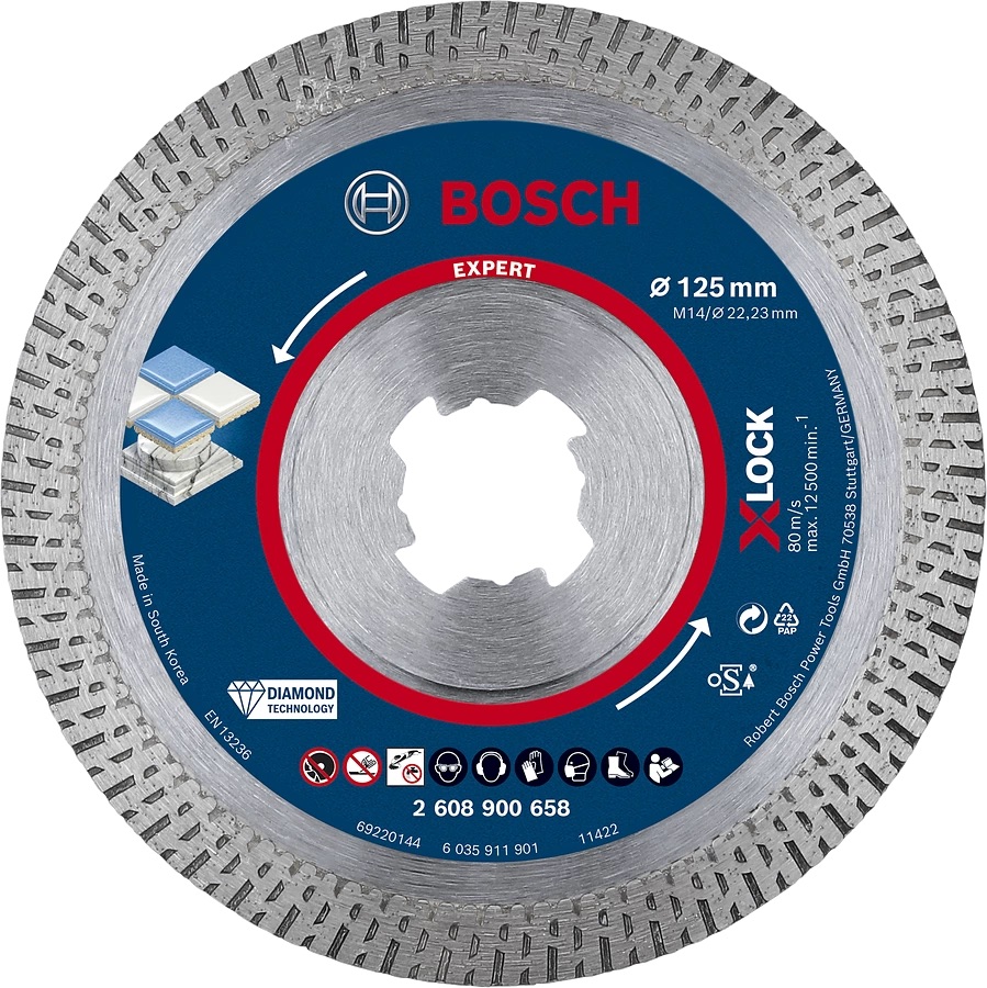 Diamantkapskiva Bosch 2608900658; 125 mm
