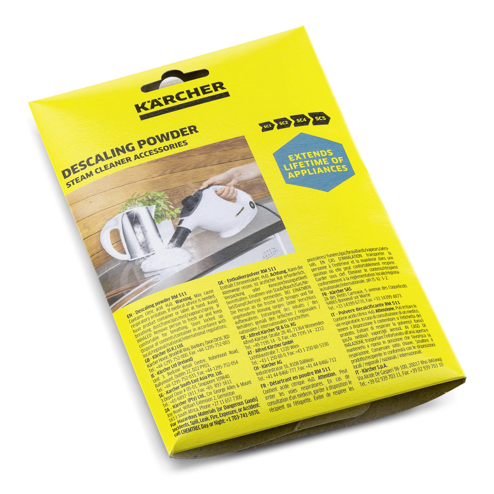 Avkalkningsmedel Karcher RM 511; 6 st.