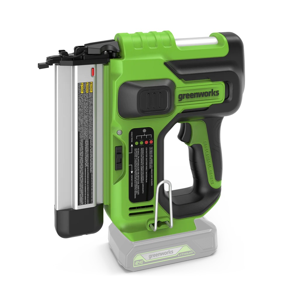 Spikpistol Greenworks GD24BN; 24 V (utan batteri och laddare)