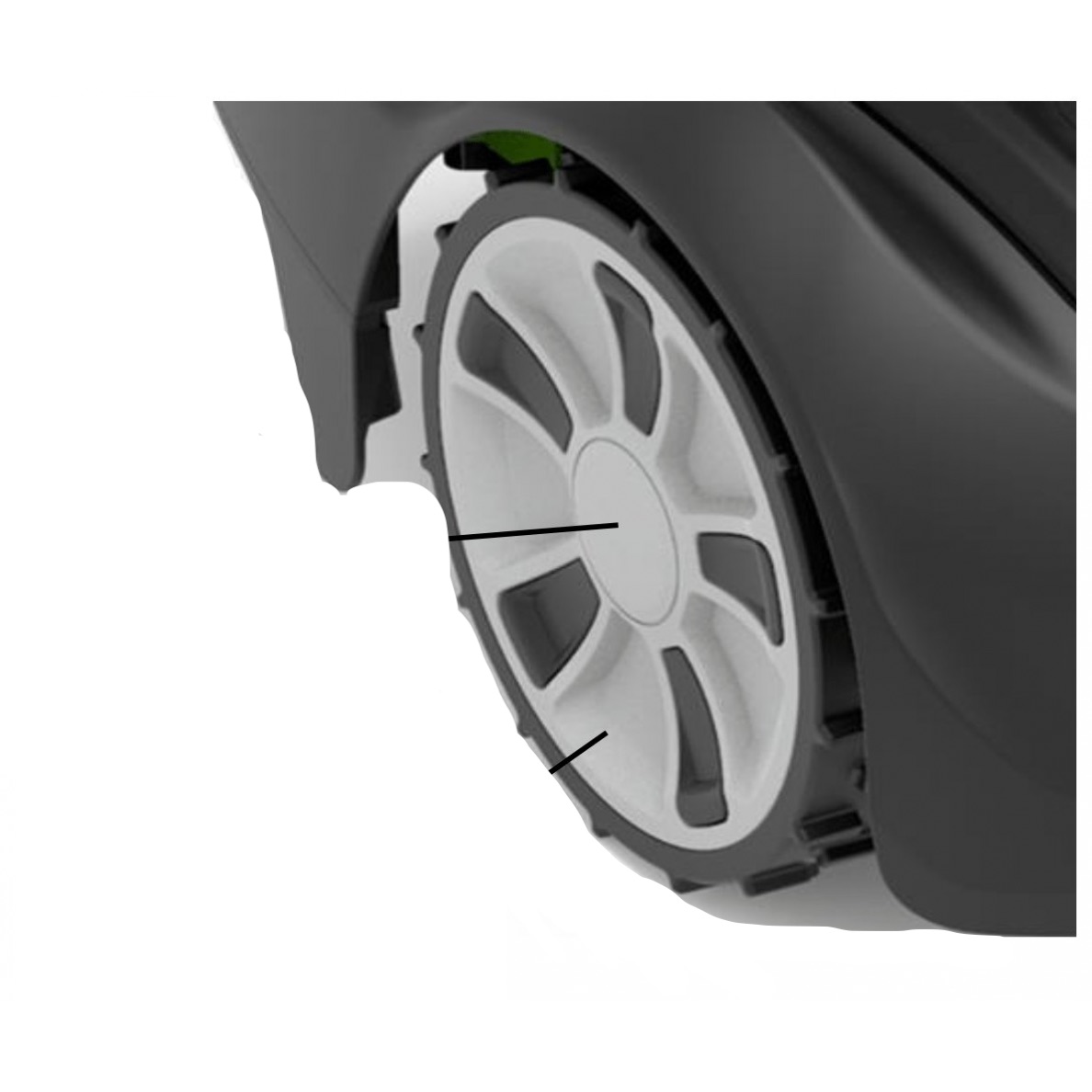 Hjulsats Greenworks ARLM-TWKIT-GW; 2 st.