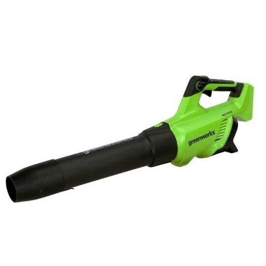 Batteridriven lövblås Greenworks GD40ABIIK2X; 40 V; 2x2,0 Ah batt.