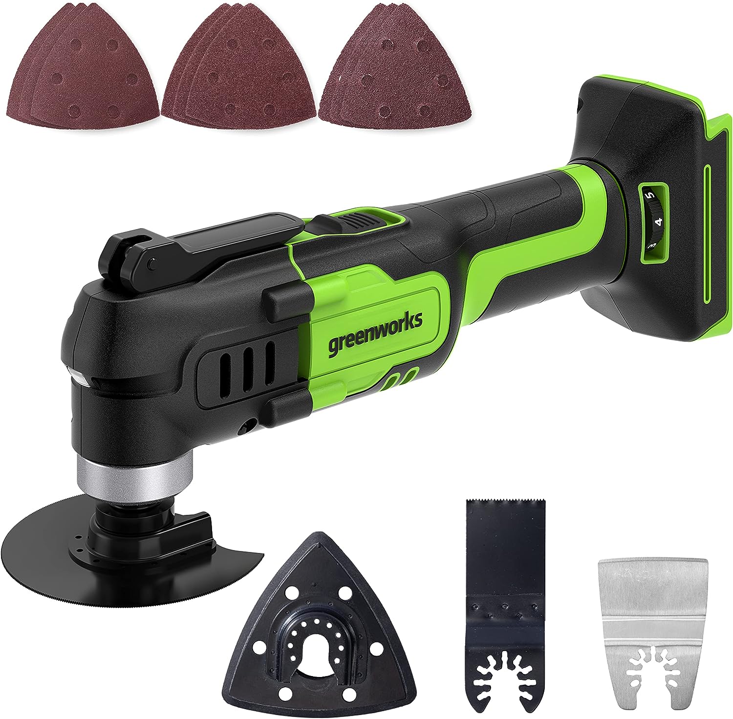 Flerfunktionsverktyg Greenworks G24MT; 24 V (utan batteri och laddare)