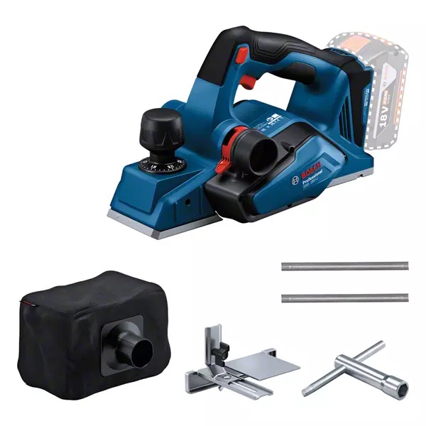 Batteridriven hyvel Bosch&nbsp;GHO 185-LI (utan batteri och laddare)