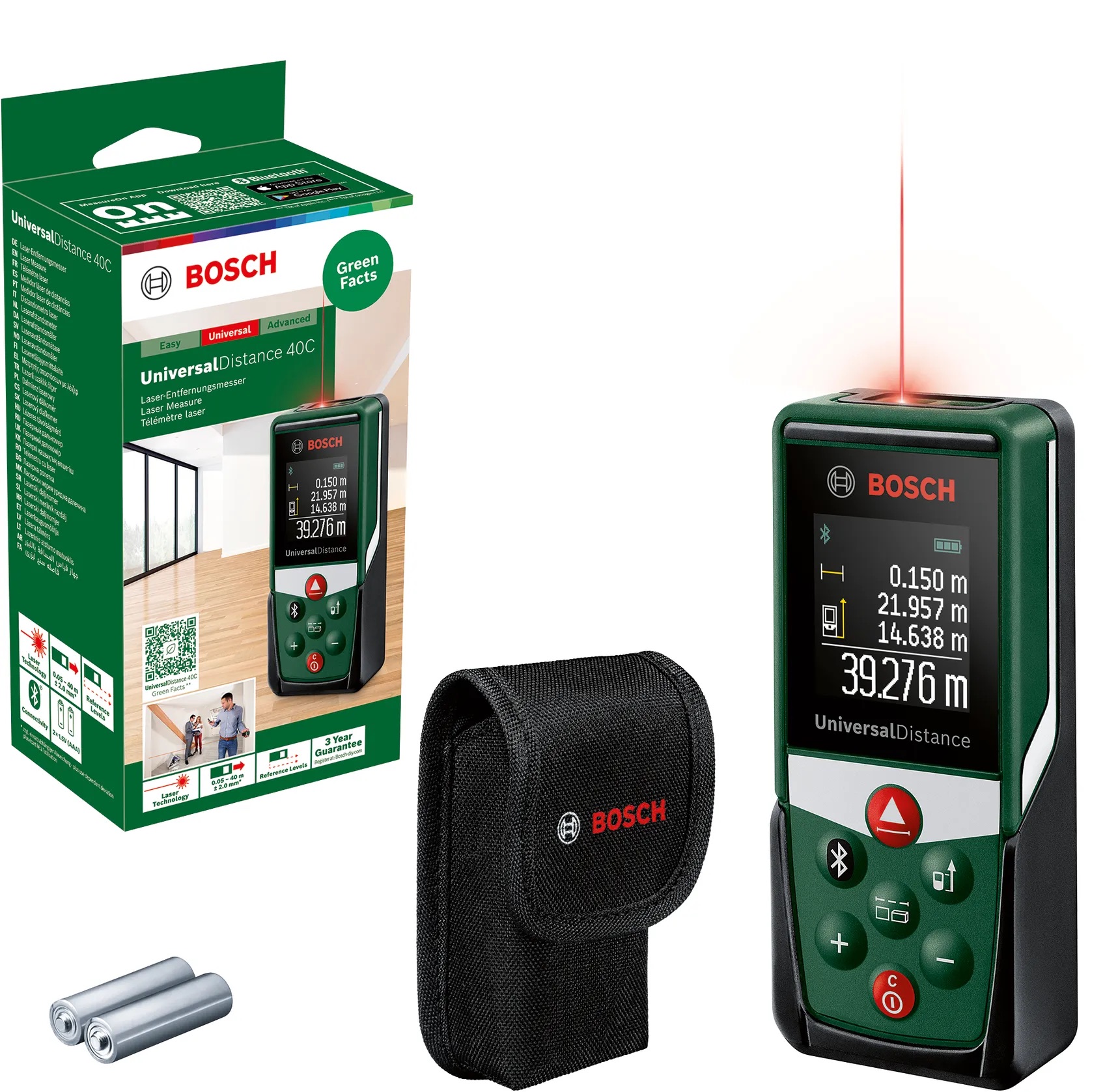 Laseravståndsmätare Bosch Universal Distance 40C