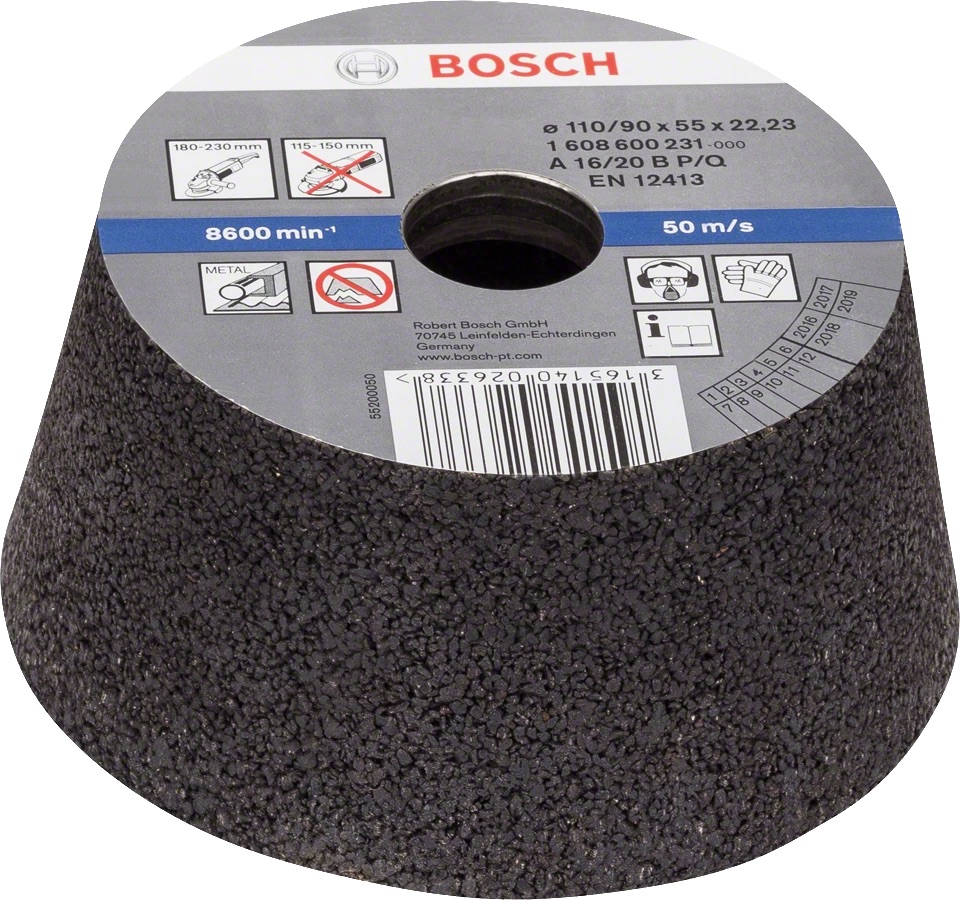 Koppslip Bosch 1608600231; 90-110 mm; P16
