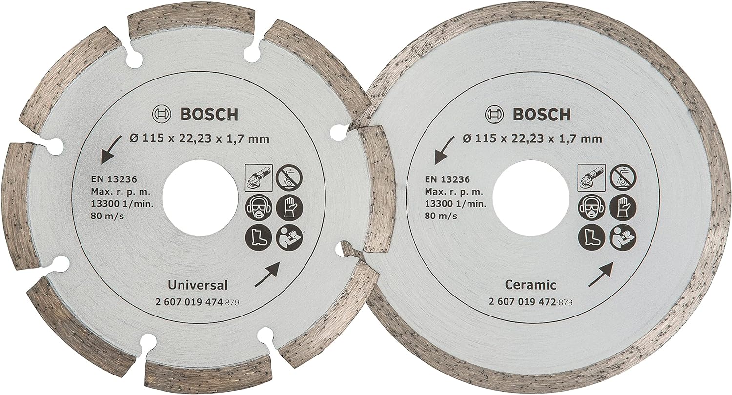 Diamantkapskiva Bosch 2607019478; 115 mm; 2 st.
