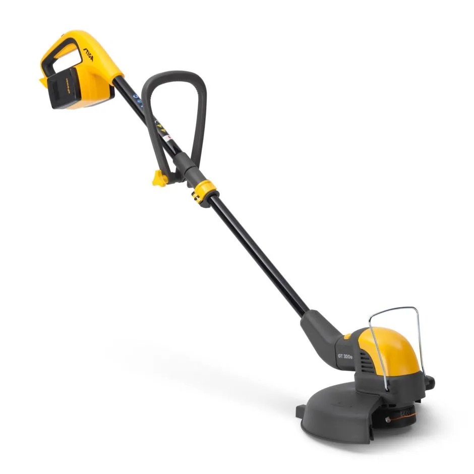 Trimmer Stiga GT 300e Kit; 2x20 V; 2x2,0 Ah batteri; med vägghållare