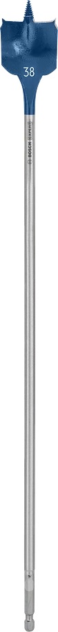 Flatborr för tre Bosch 2608900357; 38x400 mm