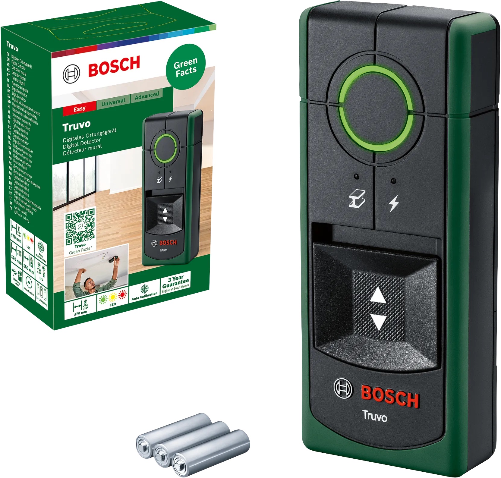 Kabel- och metalldetektor Bosch Truvo