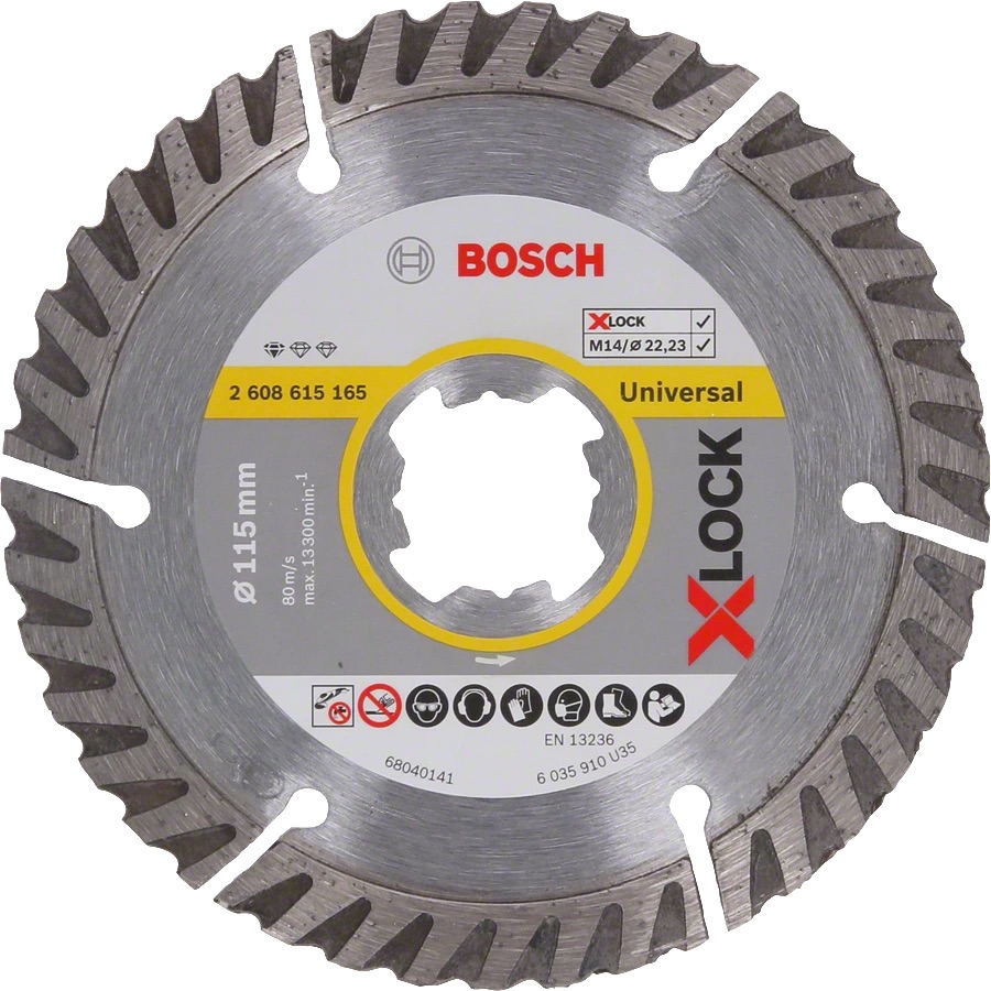 Diamantkapskiva Bosch 2608615246; 115 mm; 2 st.