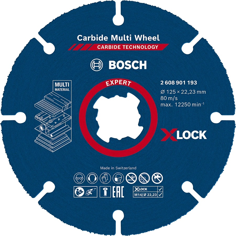 Sågklinga Bosch 2608901195; 125x22,23 mm; 10 st.