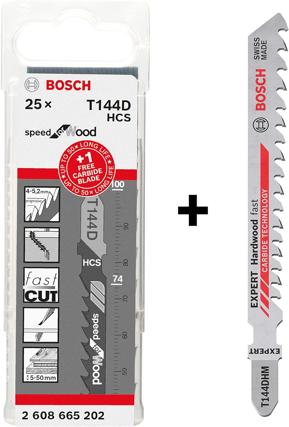 Tigersågsbladsats Bosch 2608665202; 26 st.