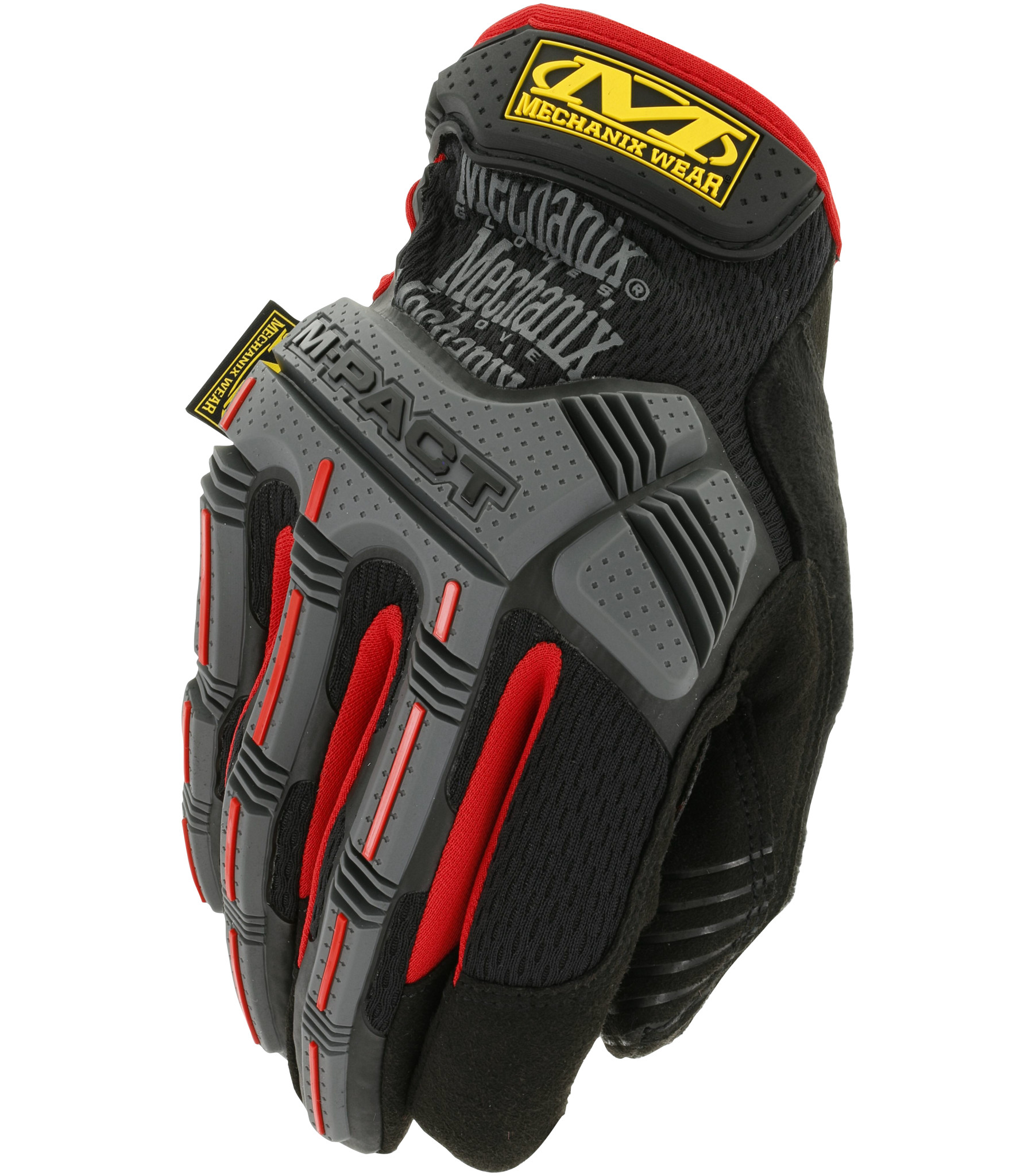 Handskar Mechanix Wear M-Pact Red/Black; XXL
