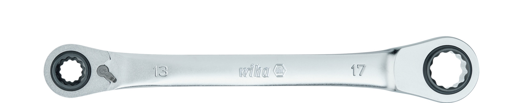 Skiftnyckel med spärrhake Wiha W45421; 10x13 mm; 17x19 mm