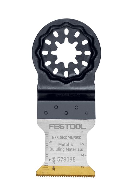 Skär för planskärning Festool MSB 578095; 40x32 mm