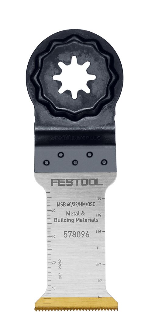 Skär för planskärning Festool MSB 578096; 60x32 mm