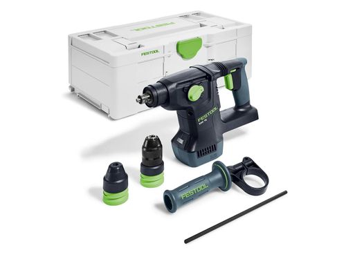 Borrhammare Festool KHC 18 EB-Basic; 18 V; 2,6 J; SDS-plus (utan batteri och laddare)