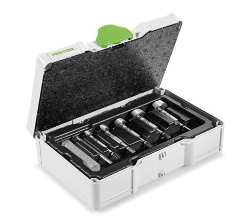 Set av borr för möbelmontering Festool SYS3 S 76-FB CE-SORT/5; 15-35 mm; 5 st.