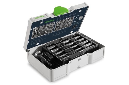 Sats med borr- och skruvbits Festool SYS3 S 76-BB-Set; 18 st.